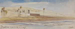 Dendour, 2:15 PM, 31 January 1867 by Edward Lear